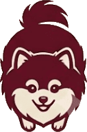 Pombi mascot illustration